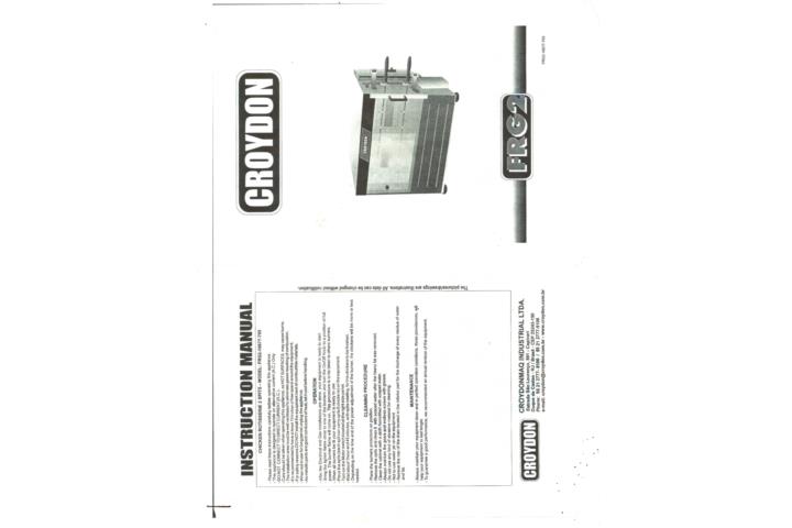 CROYDON Rotisserie FRG2, Puerto Rico