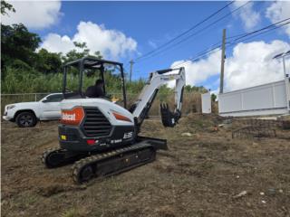 Miniexcavadora Bobcat E-35, Puerto Rico