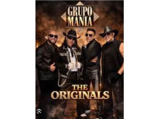 Vendo 2 taquillas Concierto Grupo Mania, Puerto Rico