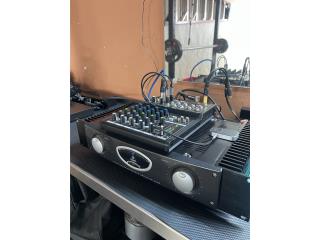 power behringer A500 y consola , Puerto Rico