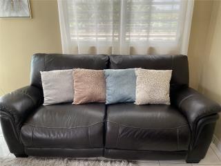 SOFA BROWN EN PIEL, Puerto Rico