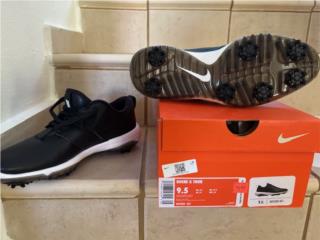 Nike Golf Shoes tennis Nuevo Size 9.5 Negros, Puerto Rico