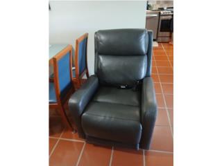  Butaca Reclinable en Cuero, electrica, Puerto Rico