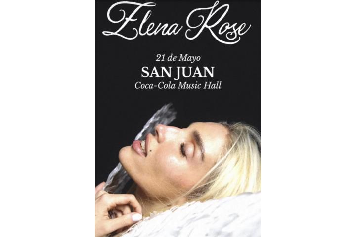 2 boletos para Elena Rose, Puerto Rico