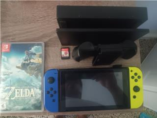 Nitendo switch con dos juegos