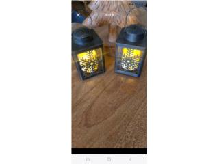 Set de candelabros con batería $10