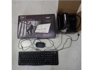 Mini PC UM773 Lite + Monitor Port�til Acer, Puerto Rico