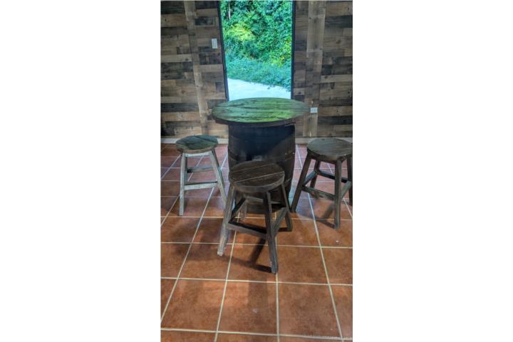 Juego de comedor de barril, Puerto Rico