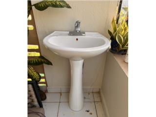 Lavamanos de Pedestal en Ceramica, Puerto Rico