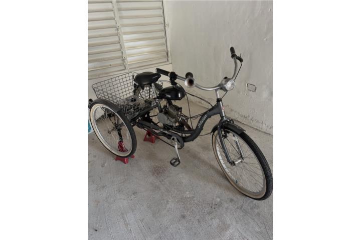 Schwann Meridian triciclo con motor gasolina, Puerto Rico