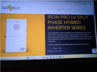 Inversor SUNBEAT AIRON PRO 12K, Puerto Rico
