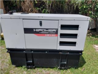 Planta electrica 20 kilos, Puerto Rico