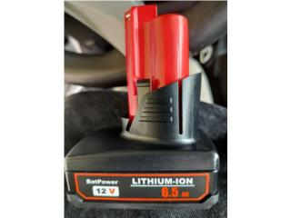 bateria  6.5ah  milwaukee  m12, Puerto Rico