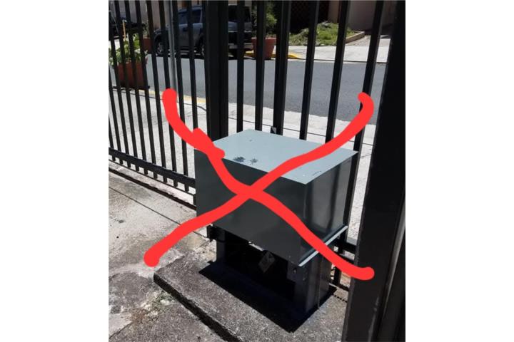 Máquina para portón - Puerto Rico