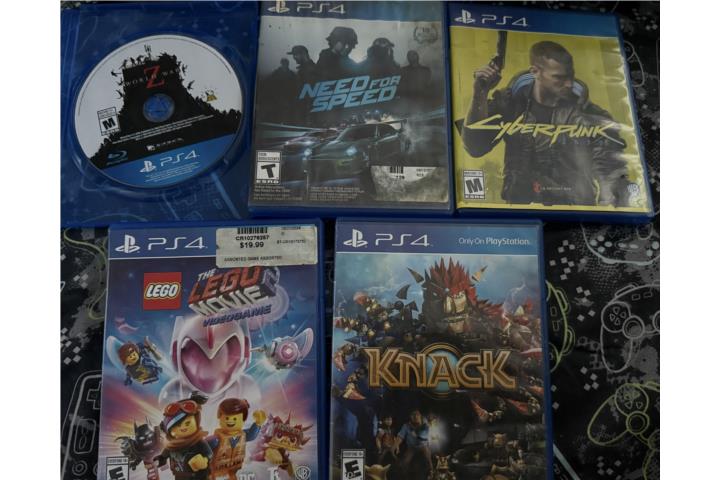 Juegos playstation  $10 c/u, Puerto Rico