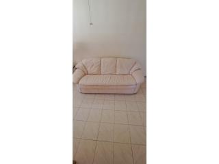 Sofa cama en piel 
