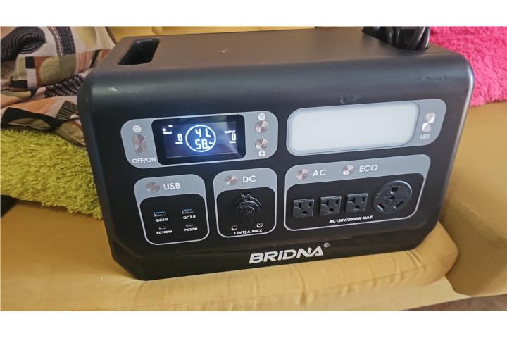 Inversor Brydna de 4500W pico con batería - Puerto Rico