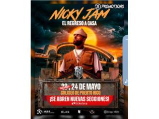 Taquilla para Nicky Jam, Puerto Rico