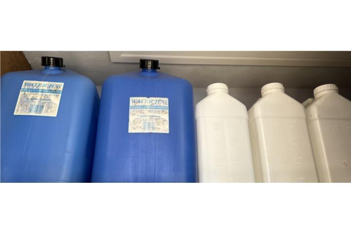 Water Jug storage, Puerto Rico