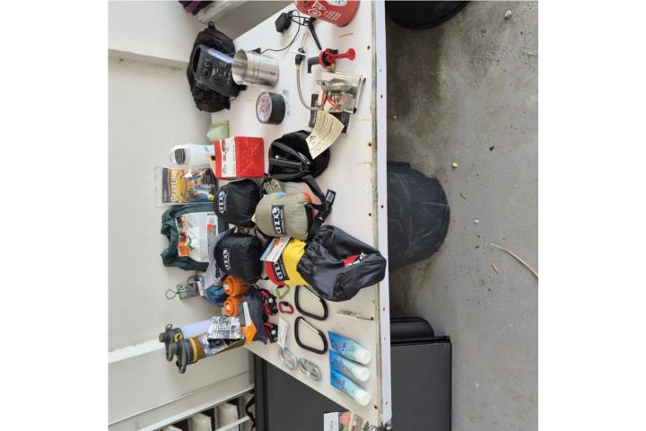 Camping gear, Puerto Rico