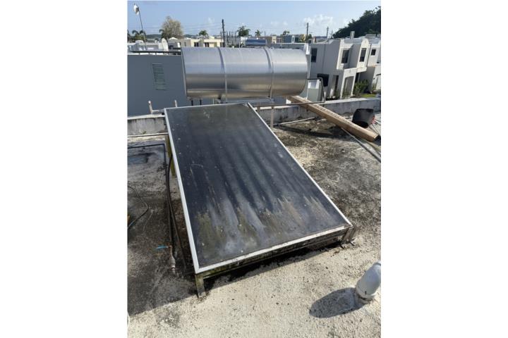 Calentador Solar con tanque de 80 galones., Puerto Rico