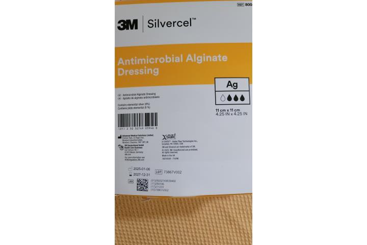 Silver cel antimicribial alfinate dressing , Puerto Rico