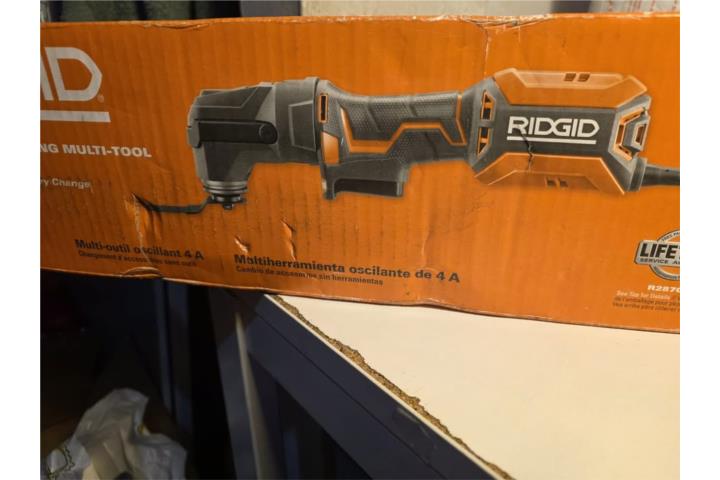 Multi-tool Ridgid electrica, Puerto Rico