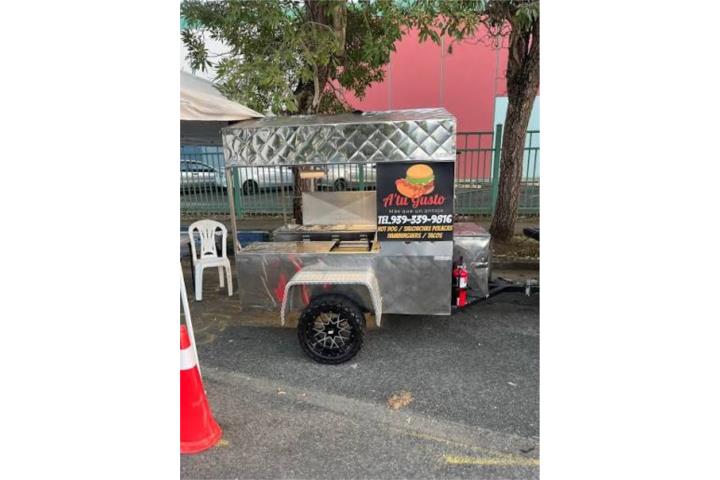 Carrito de hot dog ven y buscalo, Puerto Rico