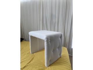 Ottoman blanco/ crema, Puerto Rico