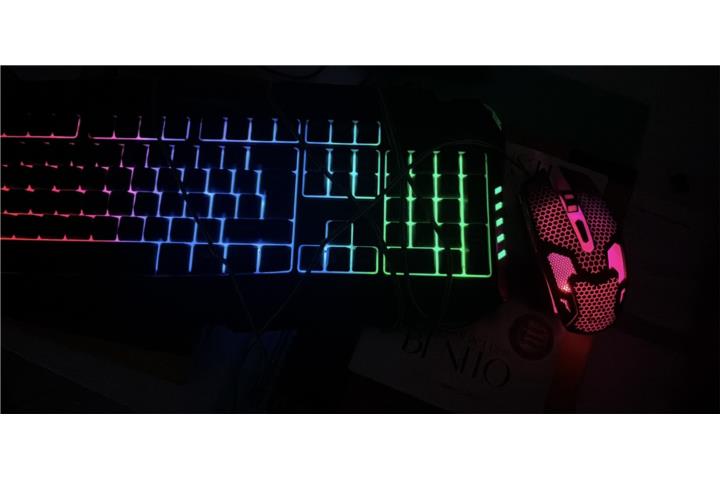 Teclado con Luces USB, Puerto Rico