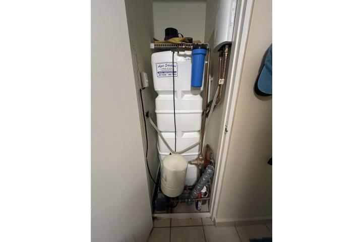 Cisternas de clóset, 160 galones, apartamento, Puerto Rico