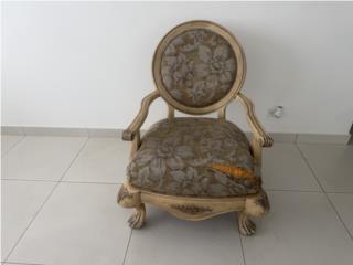 Silla en madera s�lida elegante victoriana, Puerto Rico
