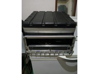 Rack para mixer ecualizado crossover