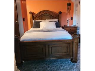 Jgo cuarto madera queen , Puerto Rico