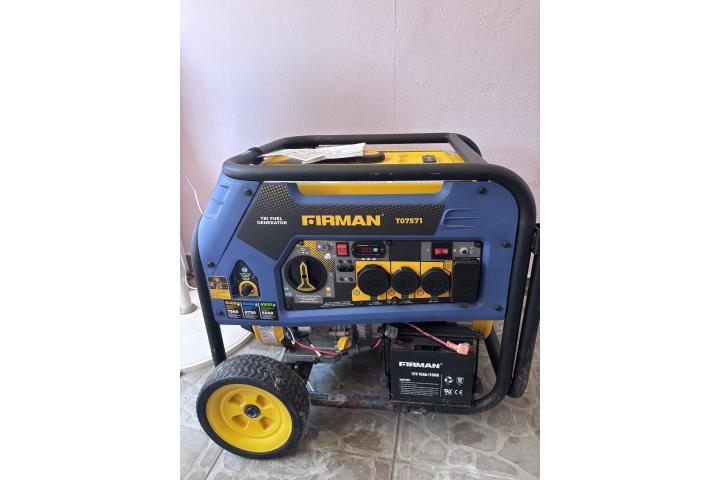 Generador eléctrico Firman, Puerto Rico