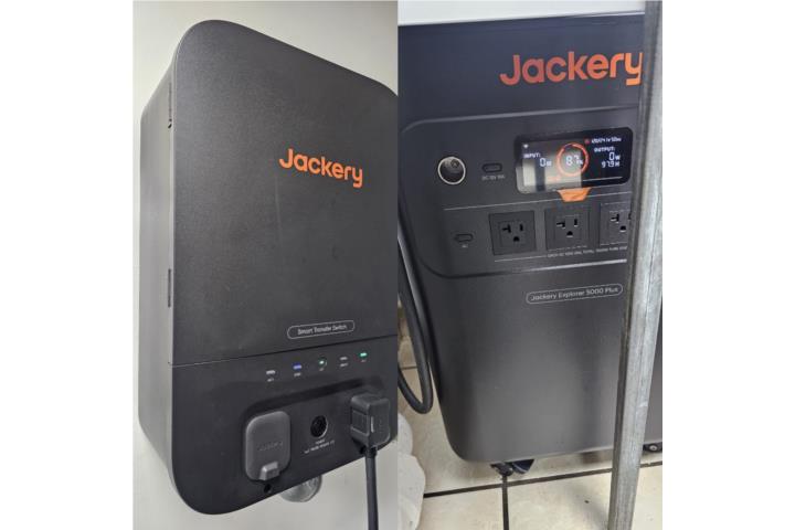 Batería Jackery 5000 con transfer automático , Puerto Rico