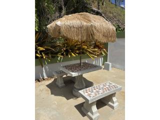 Set de patio ornamental, Puerto Rico