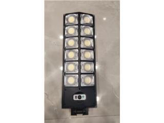 Focos solares LED para el exterior, Puerto Rico