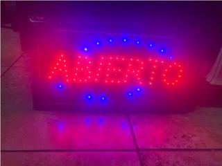 Letreros Led Open Y Abierto , Puerto Rico