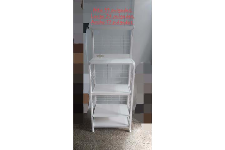 Organizador de cocina, tablillas en PVC , Puerto Rico