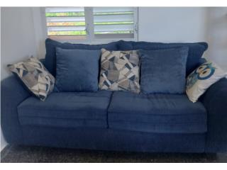 SOFA CAMA TWIN COLOR AZUL , Puerto Rico