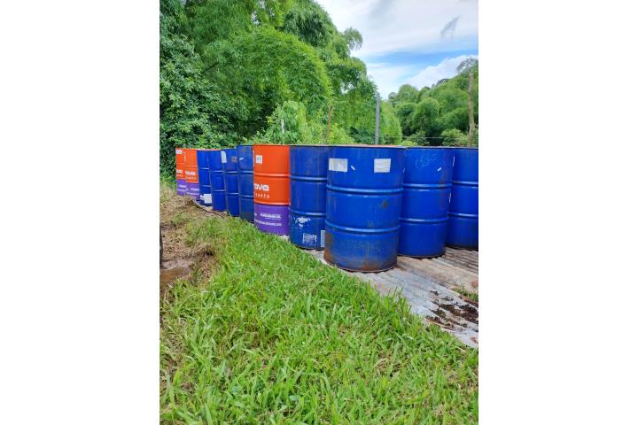 Drones de metal 55 gal $10 cu aprovecha., Puerto Rico
