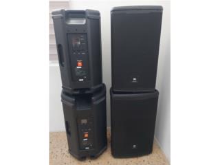 Equipo de música bocinas JBL EON 715 y 712