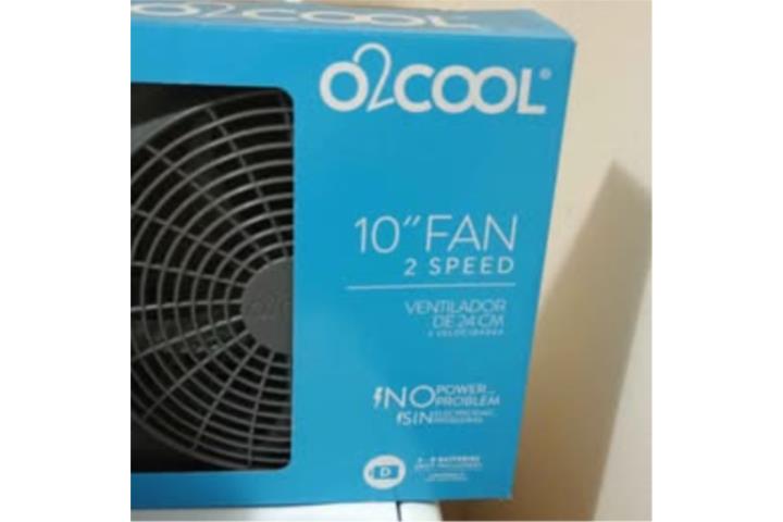 2 abanicos 6O2 COOL 10 (2 velocidades) , Puerto Rico