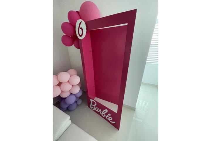 Barbie photo booth en PVC, Puerto Rico