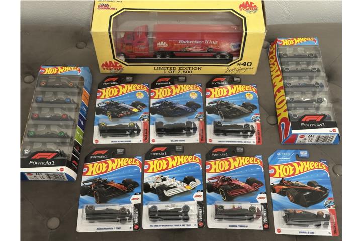 HOTWHEELS Formula 1 todo junto , Puerto Rico