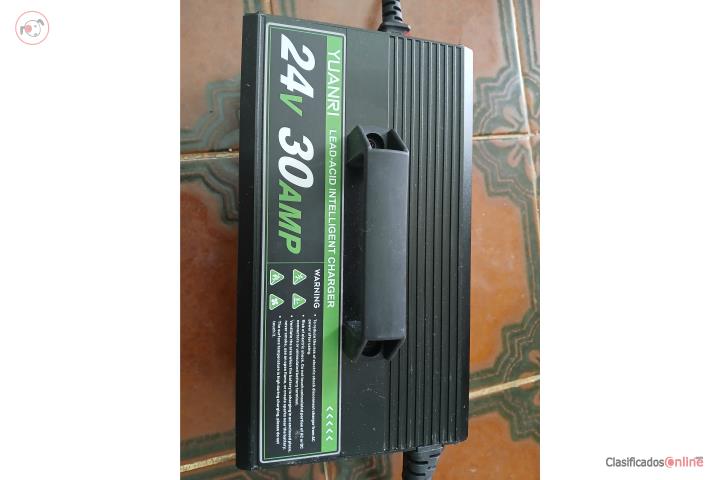 Cargador inteligente de baterias 24v, Puerto Rico