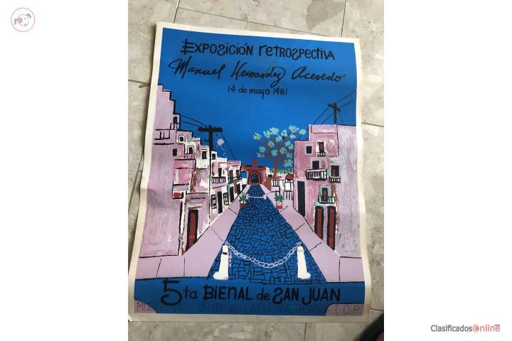 Cartel Manuel Hdz Acevedo , Puerto Rico