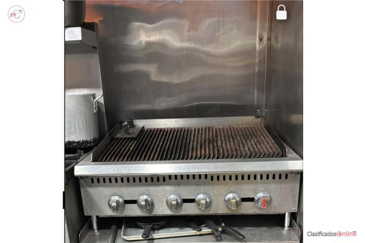 PARRILLA para carnes, pinchos etc , Puerto Rico