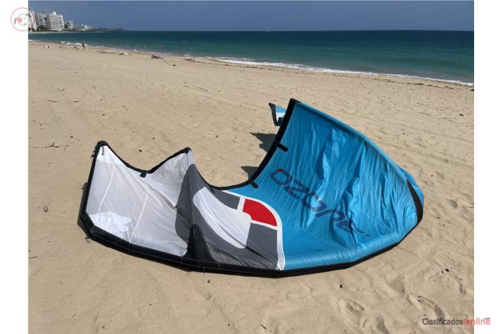 Kite surfing kiteboarding Ozone REO 9mt, Puerto Rico